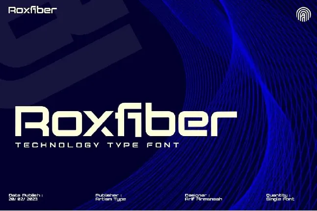 Roxfiber font