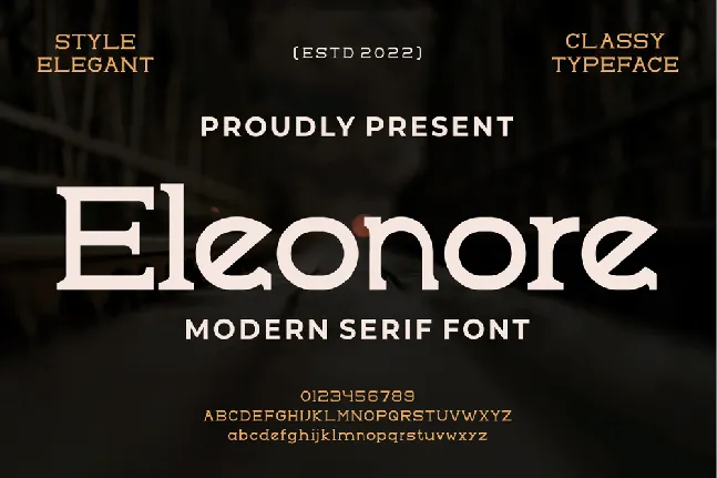 Eleonore font