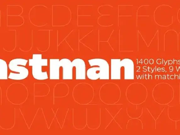 Eastman Alternate Sans Serif font