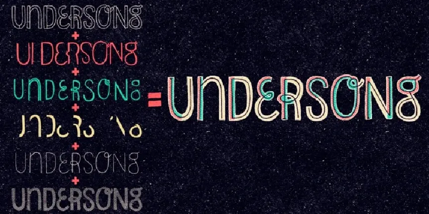 Undersong Family font