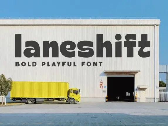 Laneshift font