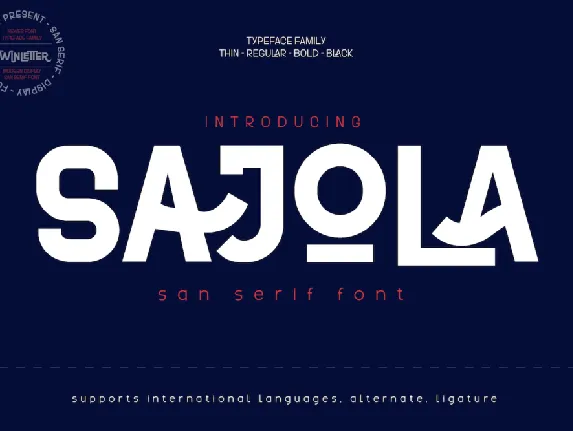 Sajola font