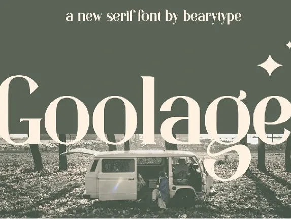 Goolage font