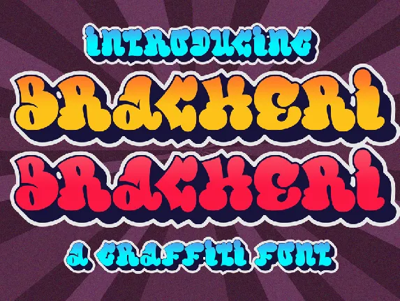 Bracheri font