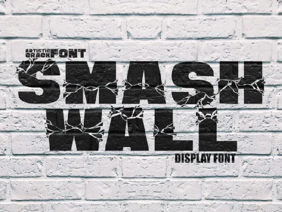 Smash Wall font