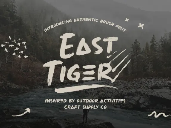 East Tiger font