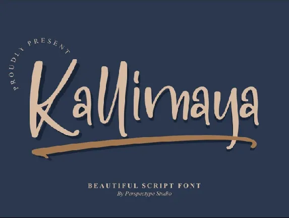 Kallimaya font