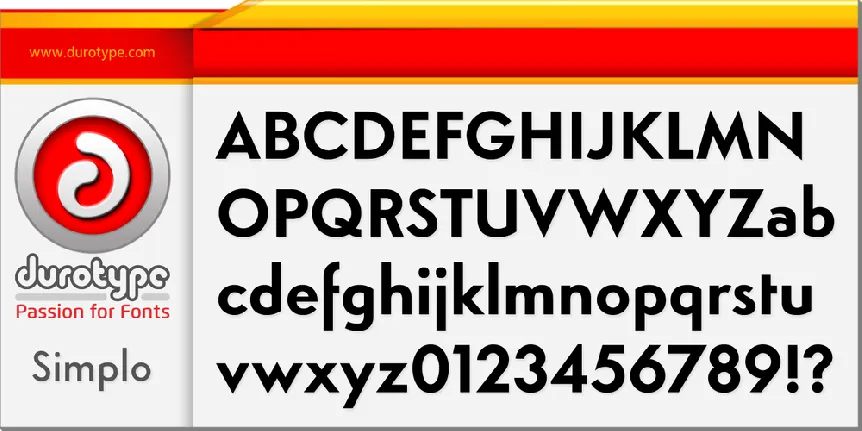 Simplo Family font