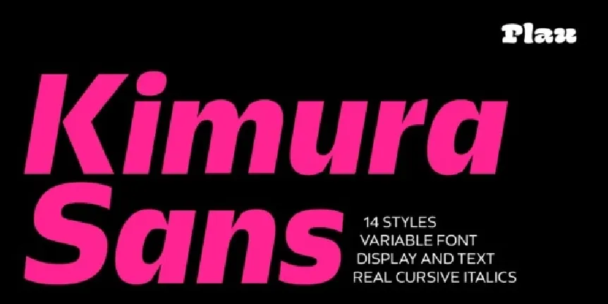 Kimura Sans Family font