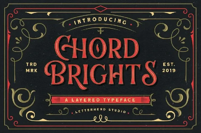 Chord Brights font