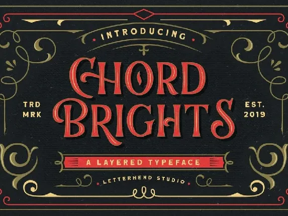 Chord Brights font