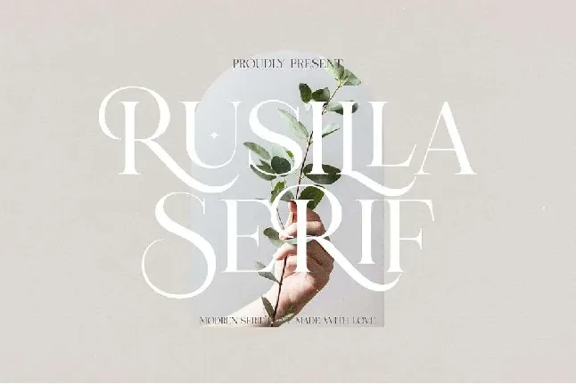 Rusilla Serif font