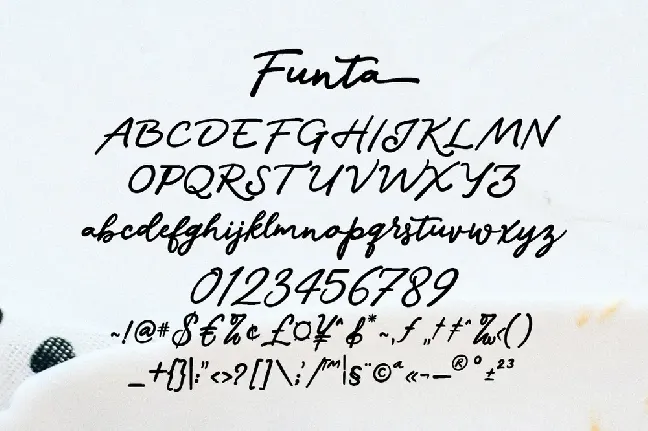 Funta font