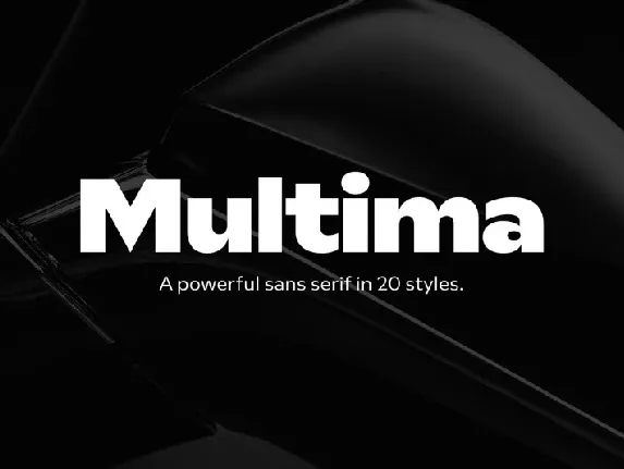 Multima Family font