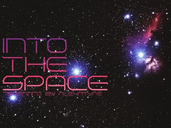 Terbaang Space font