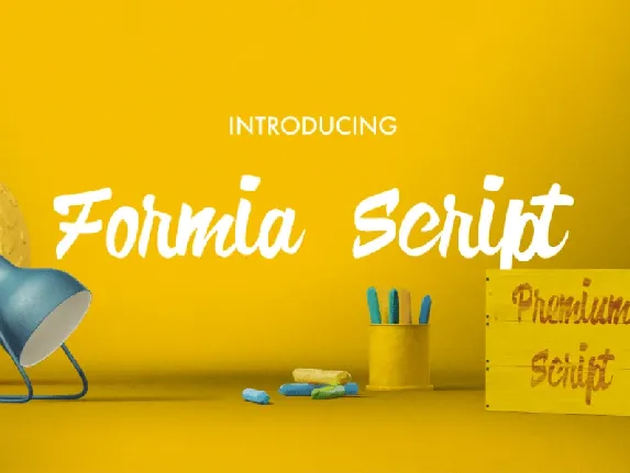 Formia Script Free font