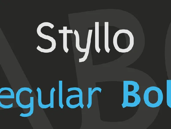 Styllo font