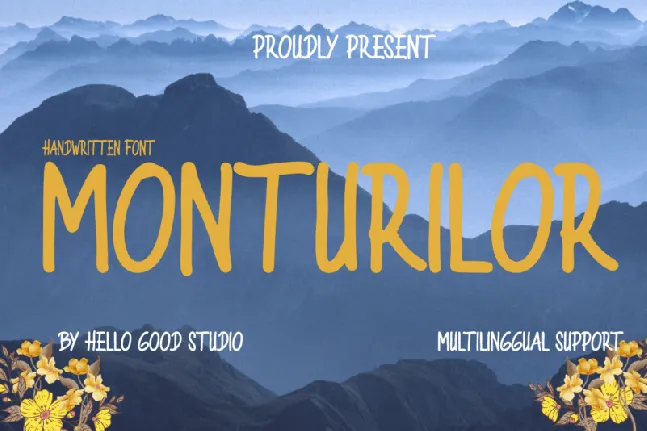 Monturilor font