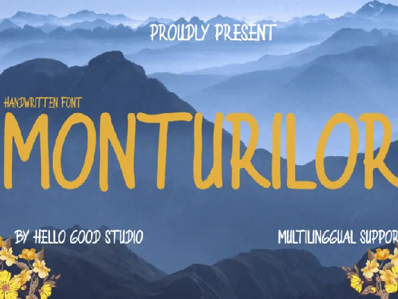 Monturilor font