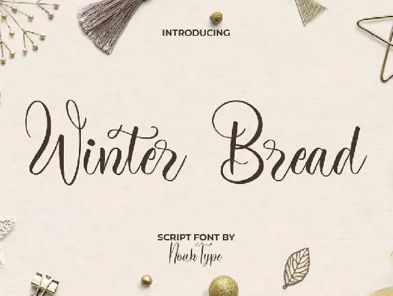 Winter Bread font