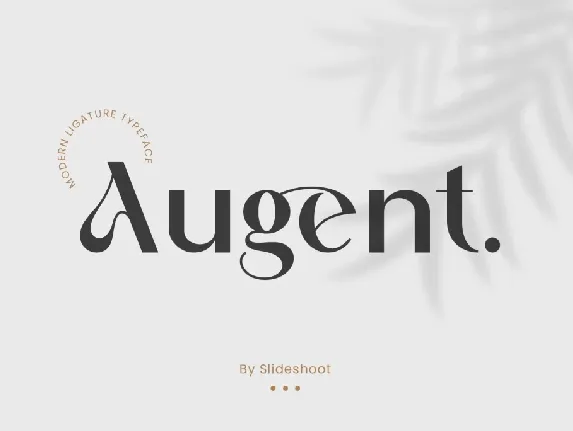 Augent font