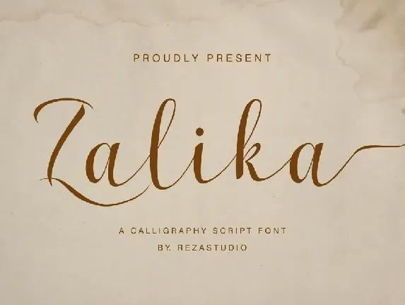 Zalika font