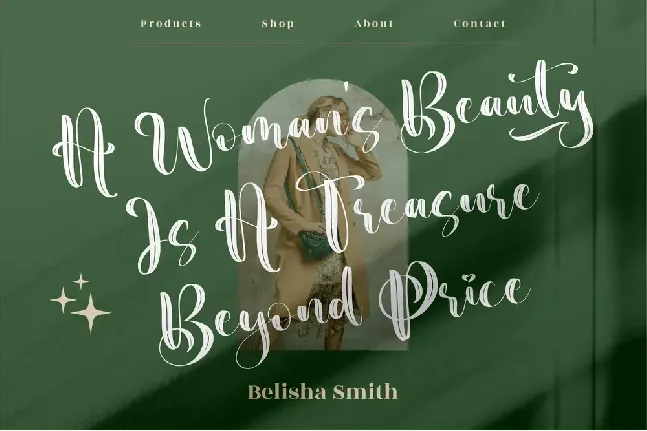 Beauty Nature font