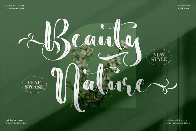 Beauty Nature font