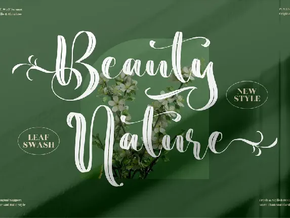 Beauty Nature font