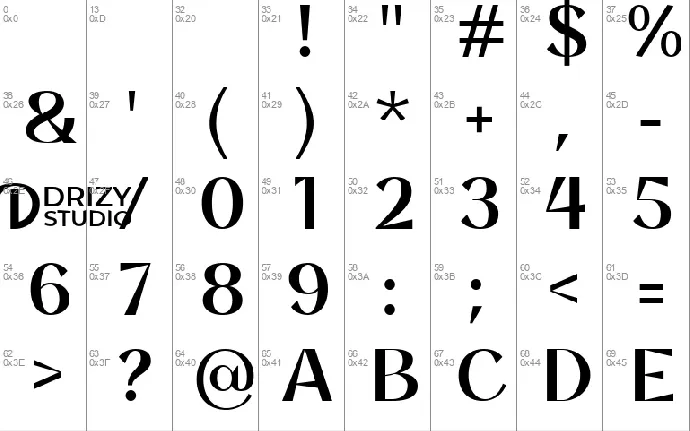 Noyagi font