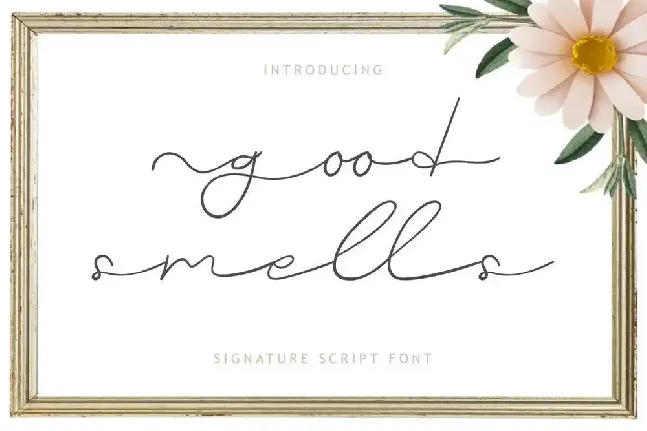 Good Smells Demo font