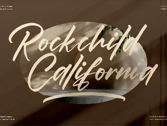 Rockchild California font