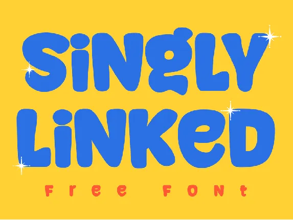 Singly Linked font