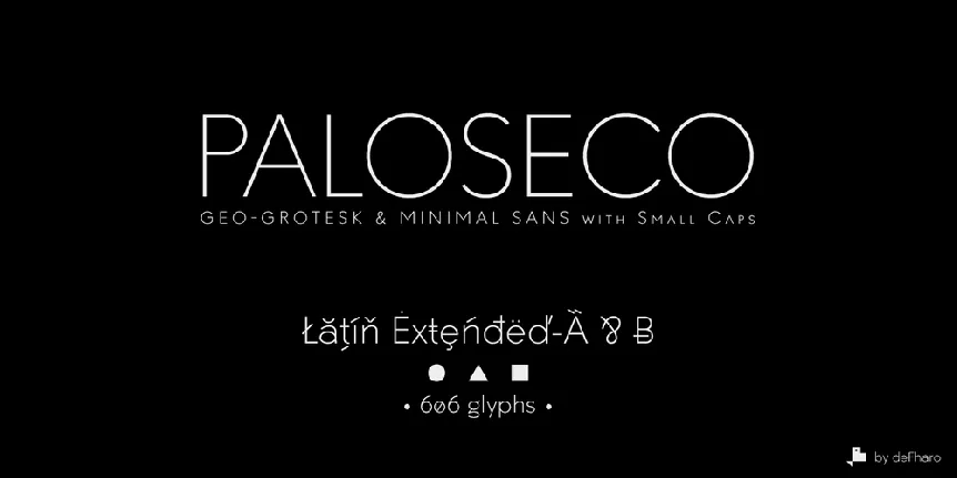 Paloseco font