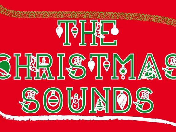 CHRISTMAS SOUNDS font