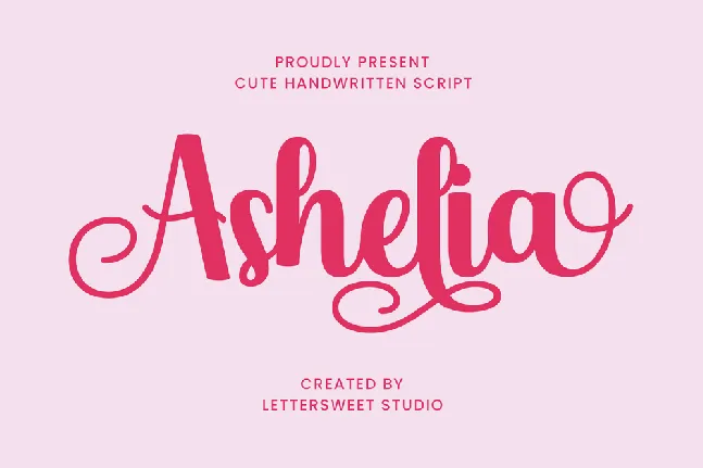 Ashelia font