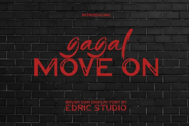 Gagal Move on font