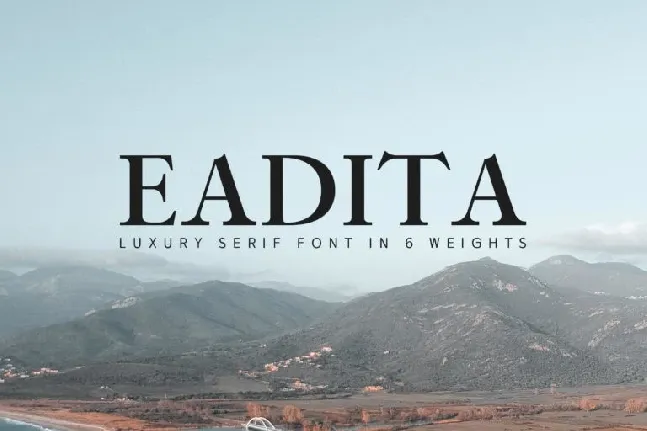 Eadita font