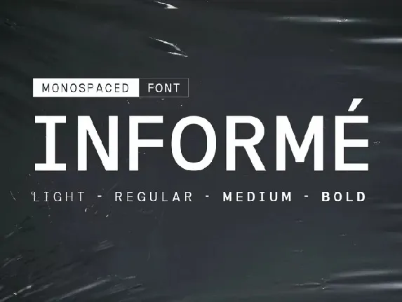 Informe font