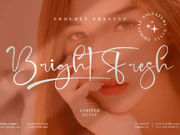 Bright Fresh font