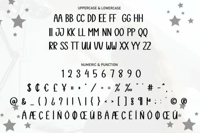 Newyear Display font