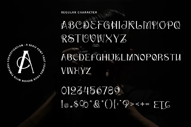 Shutter Photography - Personal use font