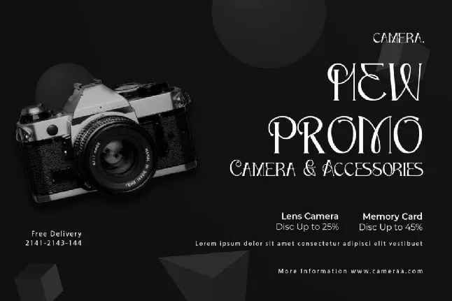 Shutter Photography - Personal use font