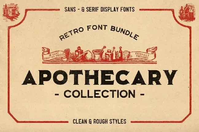 The Apothecary Collection font