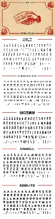 The Apothecary Collection font