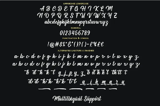 Magland font