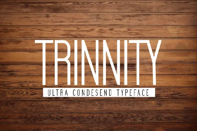 Trinnity font