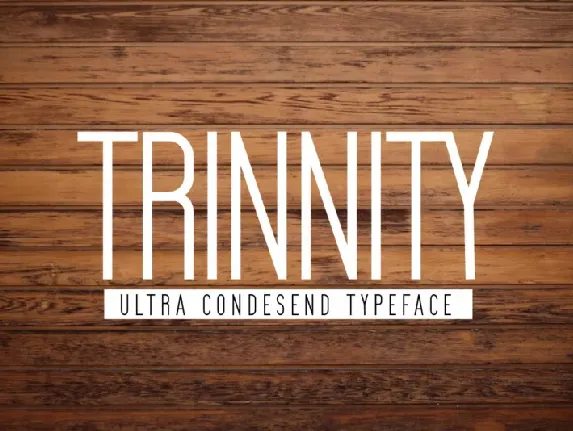 Trinnity font