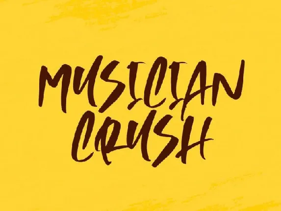 Musician Crush Script font