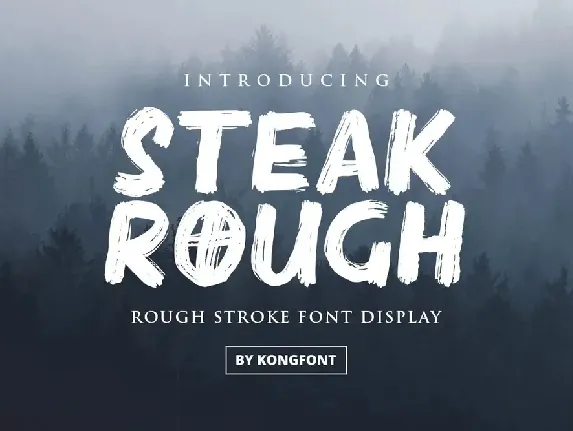 Steak Rough font